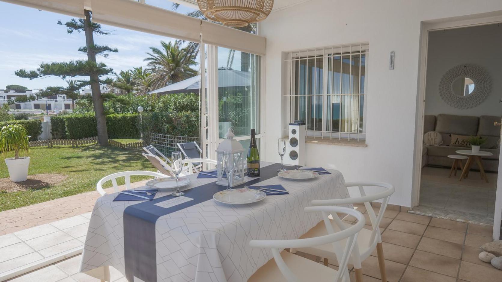 Willa Casa Vesalia A 1A Linea De Mar Con Aa Y Wi-Fi. Vinarós Zewnętrze zdjęcie