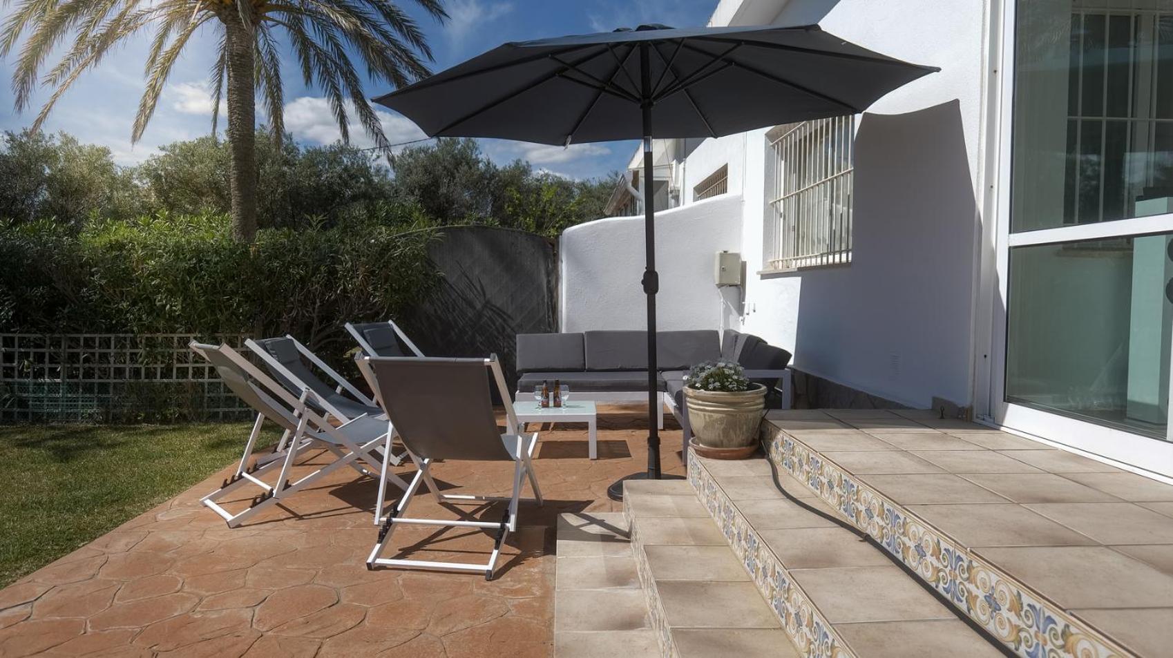 Willa Casa Vesalia A 1A Linea De Mar Con Aa Y Wi-Fi. Vinarós Zewnętrze zdjęcie